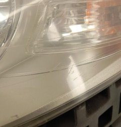 Optique avant principal gauche (feux)(phare) RENAULT MEGANE 2