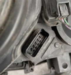 Optique avant principal gauche (feux)(phare) RENAULT MEGANE 2 Photo n°6