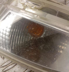 Optique avant secondaire gauche (feux)(clignotant) RENAULT TWINGO 2