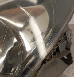 Optique avant principal gauche (feux)(phare) RENAULT TWINGO 2 Photo n°4