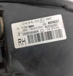 Optique avant principal gauche (feux)(phare) RENAULT TWINGO 2 Photo n°6