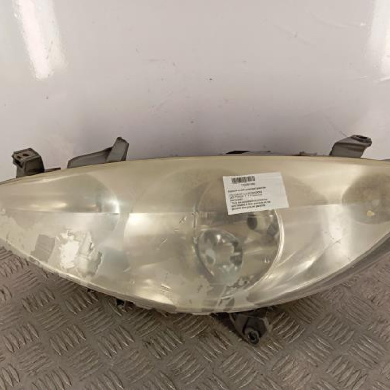 Optique avant principal gauche (feux)(phare) PEUGEOT 307