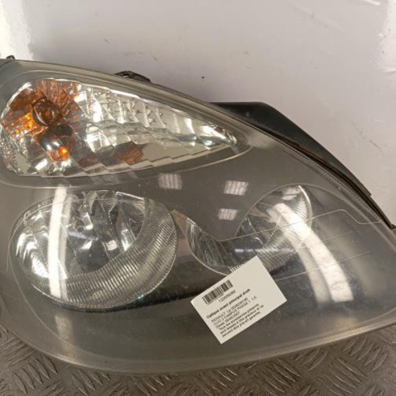 Optique avant principal droit (feux)(phare) RENAULT CLIO 2 CAMPUS