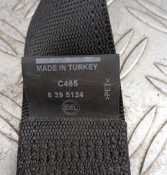 Ceinture avant droit CITROEN JUMPER 3 Photo n°8