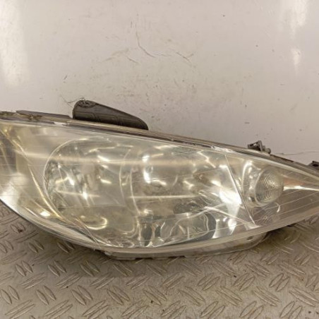 Optique avant principal droit (feux)(phare) PEUGEOT 206