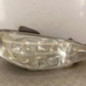 Optique avant principal droit (feux)(phare) PEUGEOT 206