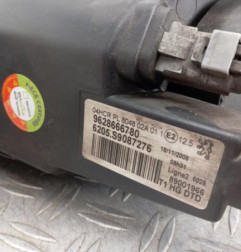 Optique avant principal droit (feux)(phare) PEUGEOT 206 Photo n°4