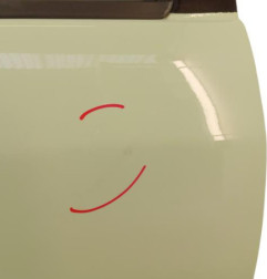 Porte avant droit RENAULT TWINGO 1 Photo n°3