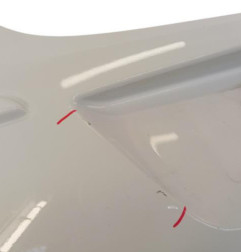 Pare choc arriere OPEL CORSA D Photo n°4