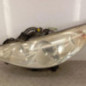 Optique avant principal gauche (feux)(phare) PEUGEOT 207