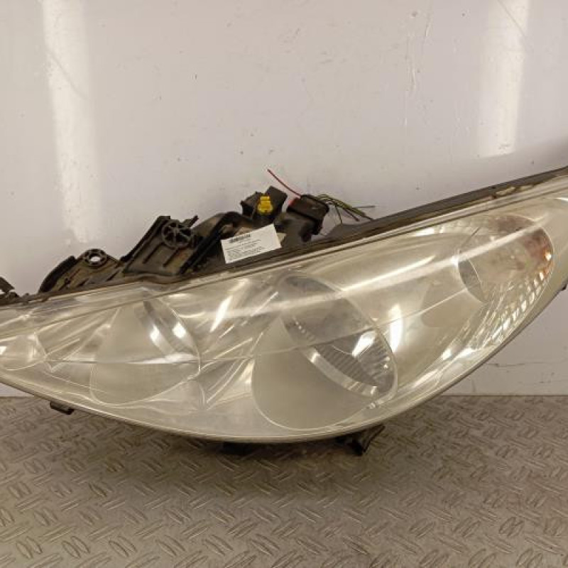 Optique avant principal gauche (feux)(phare) PEUGEOT 207