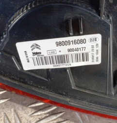 Feu arriere principal droit (feux) CITROEN C4 CACTUS Photo n°4