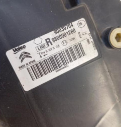 Optique avant principal droit (feux)(phare) CITROEN C4 CACTUS Photo n°4