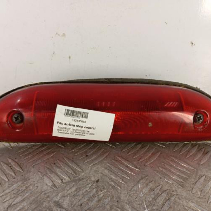 Feu arriere stop central PEUGEOT BOXER 2