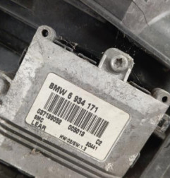 Optique avant principal gauche (feux)(phare) BMW SERIE 5 E60 Photo n°8