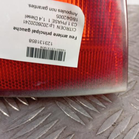 Feu arriere principal gauche (feux) CITROEN C3 1