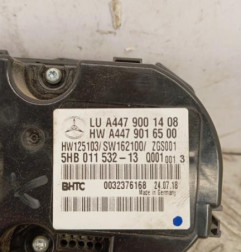 Commande chauffage MERCEDES VITO 447 Photo n°4