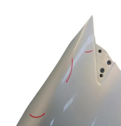 Aile avant gauche RENAULT MEGANE 2 Photo n°4