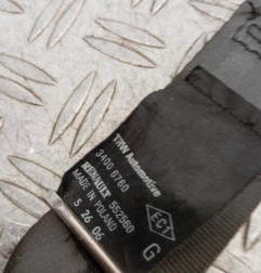 Ceinture avant gauche RENAULT CLIO 3 Photo n°8