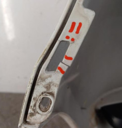 Pare choc arriere RENAULT CLIO 3 Photo n°10