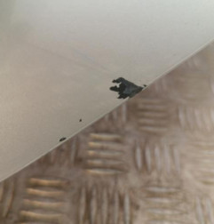 Pare choc arriere RENAULT CLIO 3 Photo n°5