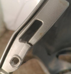 Pare choc arriere RENAULT CLIO 3 Photo n°7