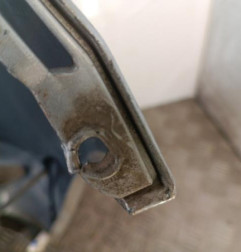 Pare choc arriere RENAULT CLIO 3 Photo n°8