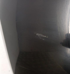 Pare choc arriere RENAULT SCENIC 3 Photo n°3