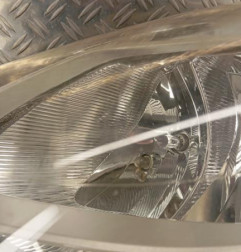 Optique avant principal gauche (feux)(phare) RENAULT CLIO 3 Photo n°3