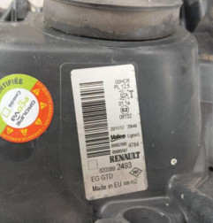 Optique avant principal gauche (feux)(phare) RENAULT CLIO 3 Photo n°6