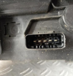 Optique avant principal gauche (feux)(phare) RENAULT CLIO 3 Photo n°7