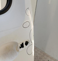 Porte avant gauche RENAULT KANGOO 2 Photo n°6