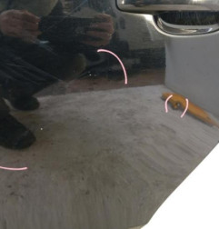 Porte arriere gauche AUDI A4 3 Photo n°5