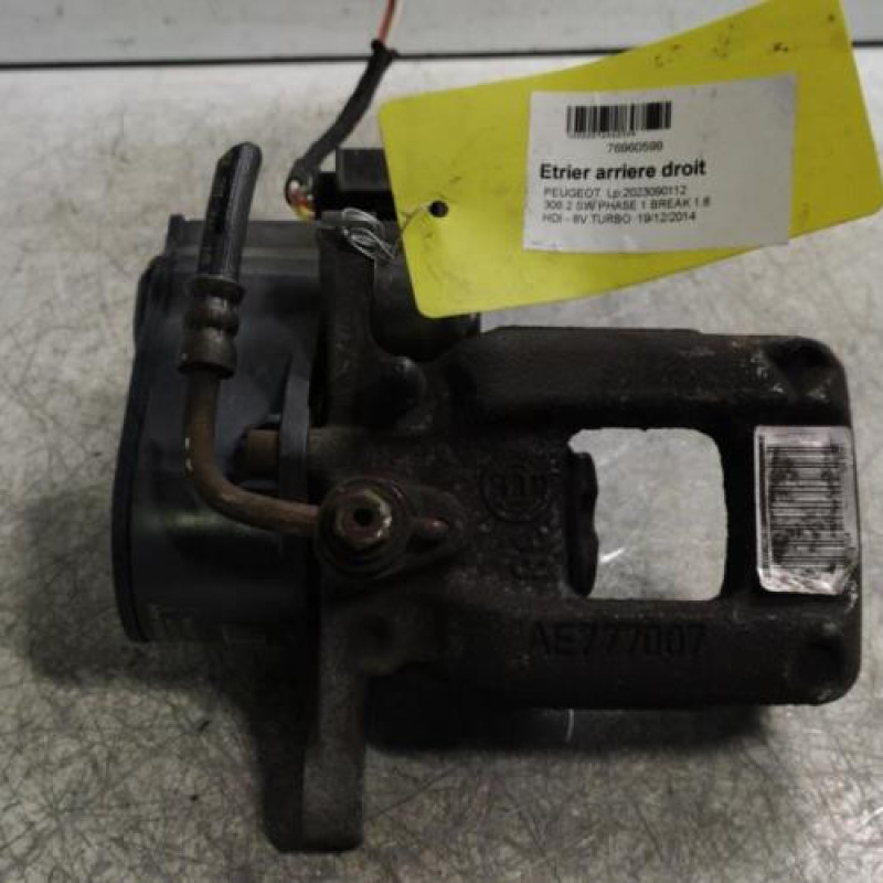 Etrier arriere droit (freinage) PEUGEOT 308 2 SW Etrier arriere droit (freinage) PEUGEOT 308 2 SW