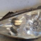 Optique avant principal gauche (feux)(phare) PEUGEOT 807