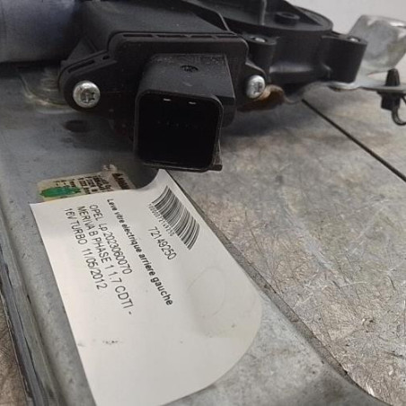 Leve vitre electrique arriere gauche OPEL MERIVA B