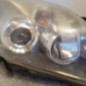 Optique avant principal droit (feux)(phare) TOYOTA AVENSIS 2