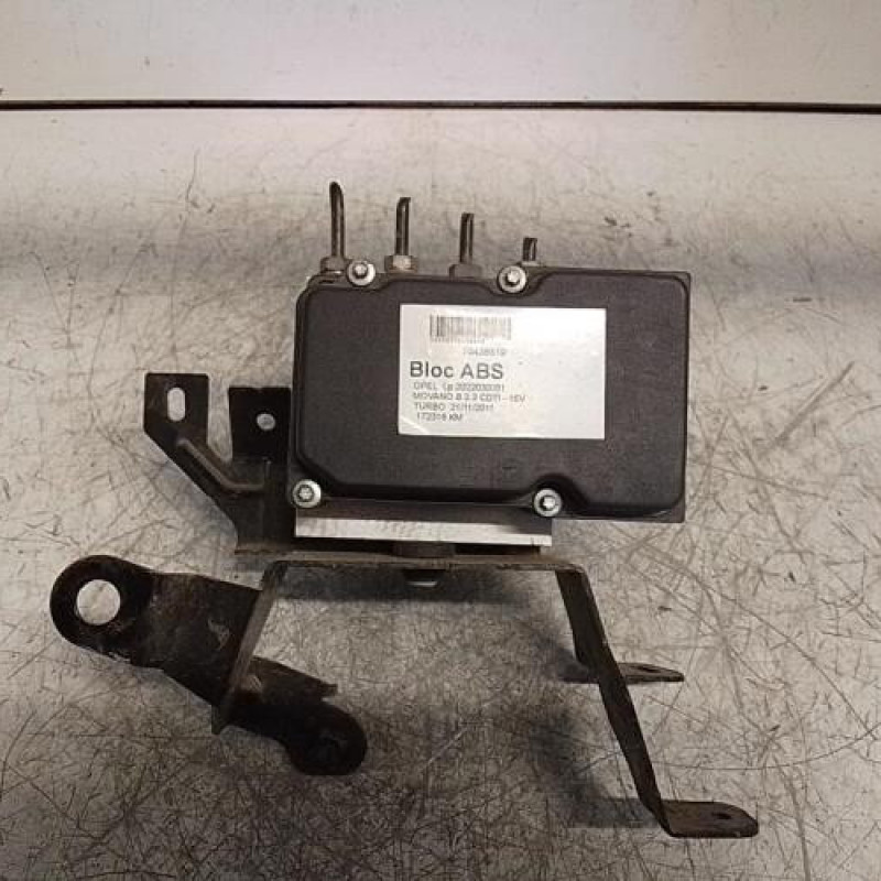 Bloc ABS (freins anti-blocage) OPEL MOVANO B Bloc ABS (freins anti-blocage) OPEL MOVANO B