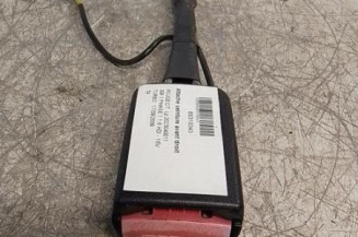 Attache ceinture avant droit PEUGEOT 308 1 Photo n°1