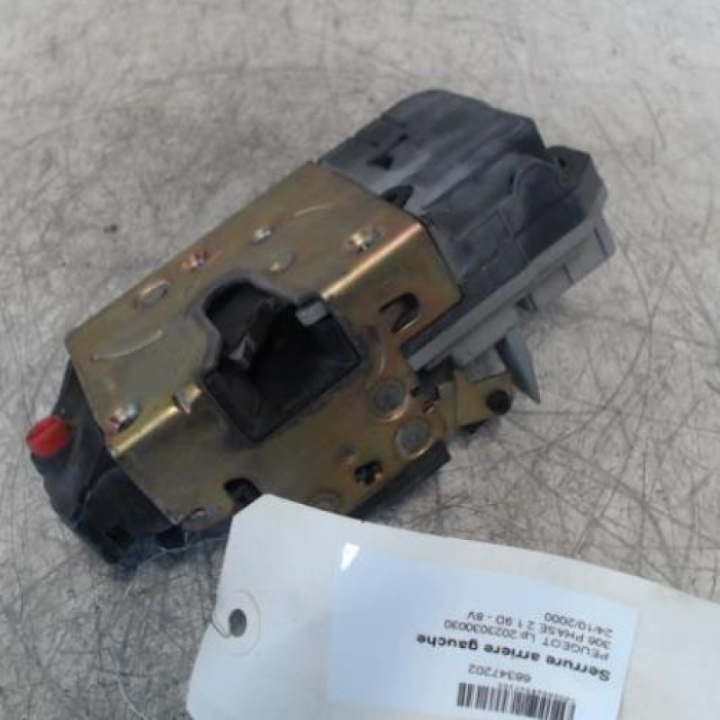 Serrure arriere gauche PEUGEOT 306 Serrure arriere gauche PEUGEOT 306