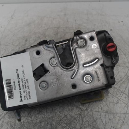 Serrure arriere gauche OPEL ASTRA H Photo n°1