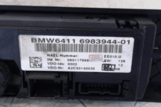 Commande chauffage BMW SERIE 3 E90 Photo n°3