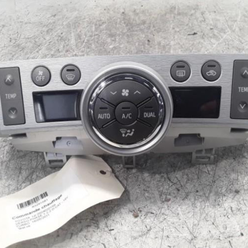 Commande chauffage TOYOTA VERSO Commande chauffage TOYOTA VERSO