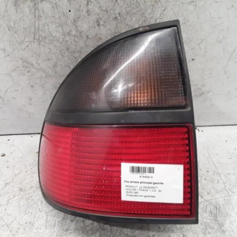 Feu arriere principal gauche (feux) RENAULT LAGUNA 1