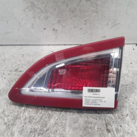 Feu arriere secondaire droit (feux) RENAULT SCENIC 3 Photo n°1