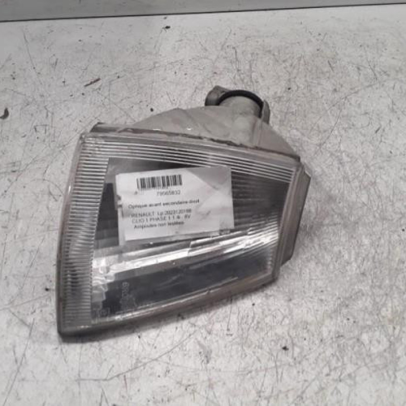 Optique avant secondaire droit (feux)(clignotant) RENAULT CLIO 1