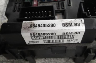 Boitier servitude moteur (BSM) PEUGEOT 307