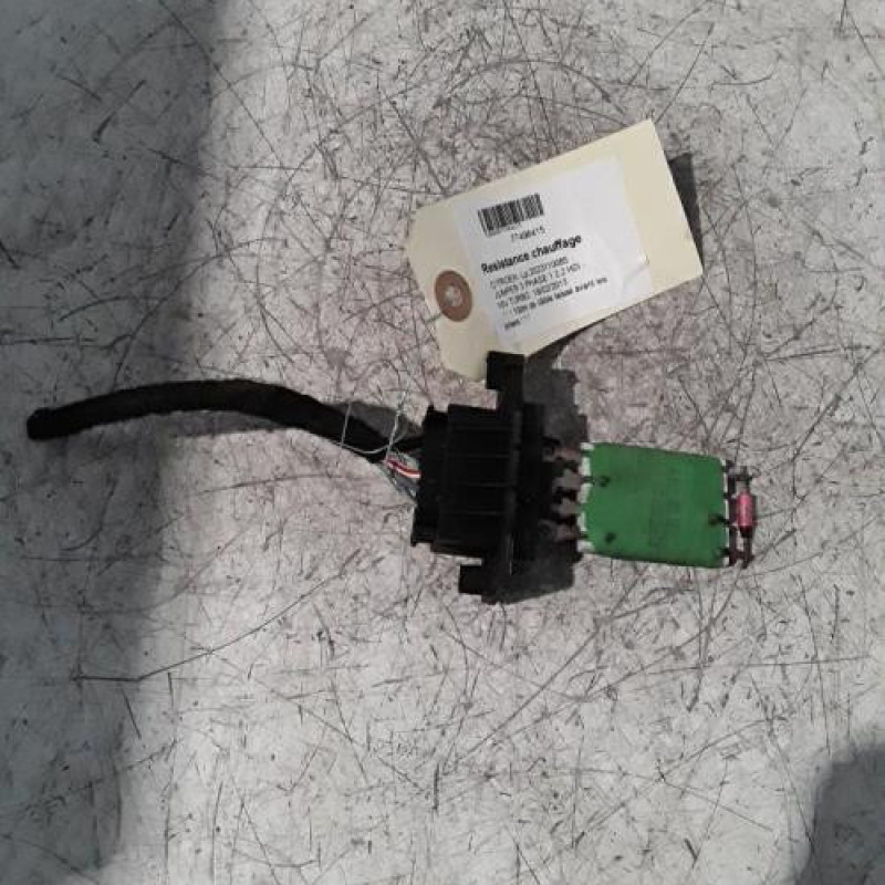 Resistance chauffage CITROEN JUMPER 3