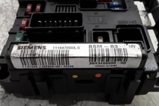 Boitier servitude moteur (BSM) CITROEN C2