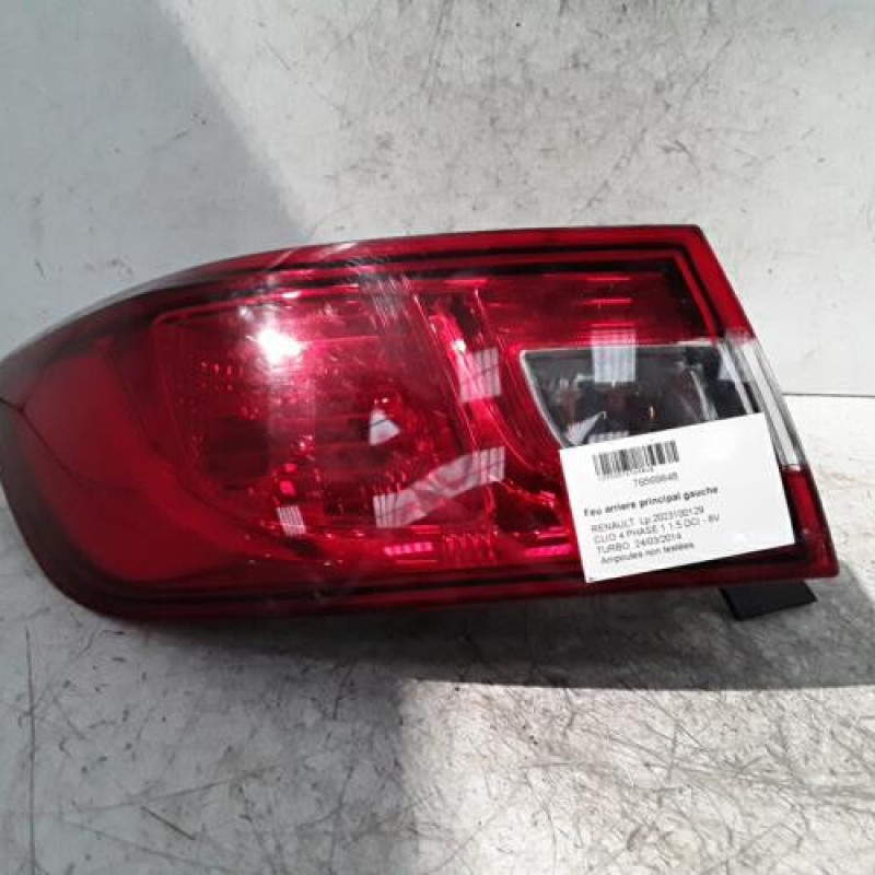 Feu arriere principal gauche (feux) RENAULT CLIO 4 Feu arriere principal gauche (feux) RENAULT CLIO 4